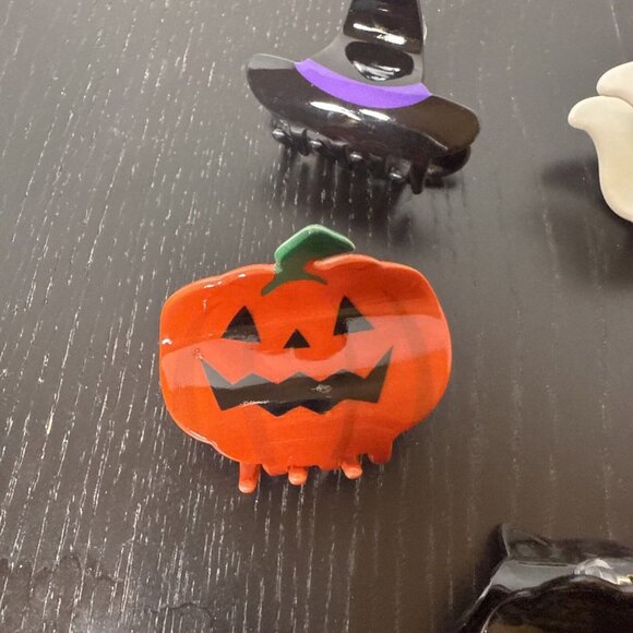 Piper K Halloween Spooky Hair Clips Witch, Ghost, Candy Corn, Cat,‎ Pumpkin - Picture 6 of 8